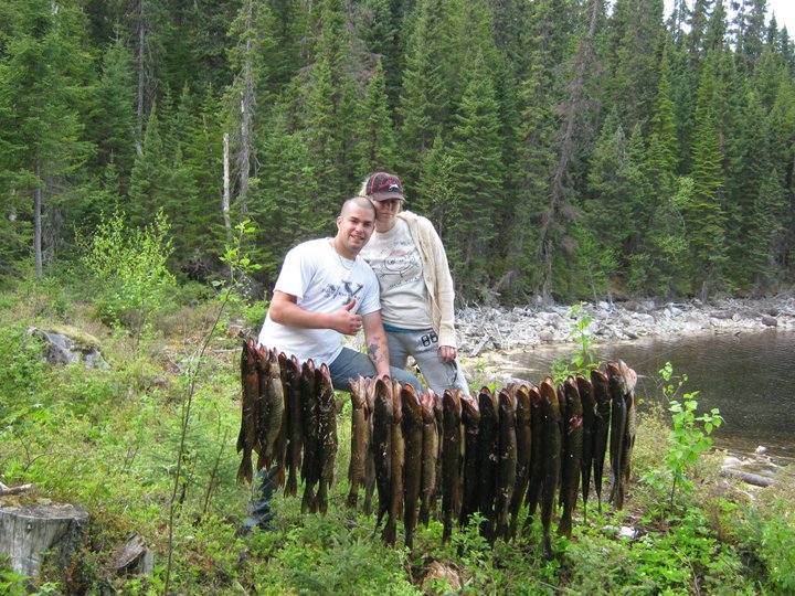 David Moreau et Marie-Lou Tremblay, pêche aux brochets été 2011