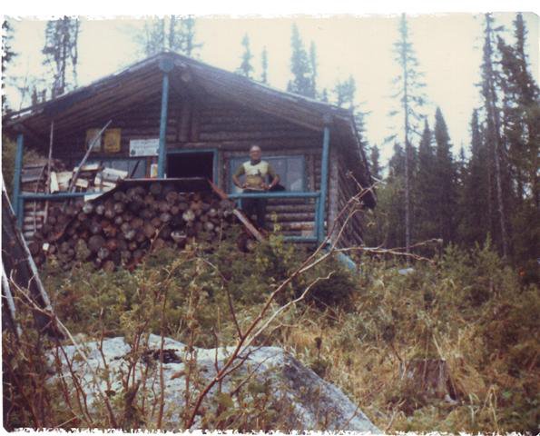 Camp de pêche de David Gauthier au Lac Stelle